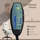 Ergonomska uredska masažna stolica krem bijela | shoptok.hr
