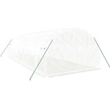  Rastlinjak z jeklenim okvirjem bel 24 m² 8x3x2 m | Shoptok.si