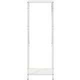  Stalak za drva bijeli 34x25x100 cm Hladno valjani čelik | shoptok.hr
