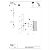  Brilagi - LED zidno svetlo CRESTO 2xGU10/10W/230V 20 cm krem boje | Eponuda.com