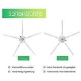 INORCO Nadomestna glavna krtača, stranska krtača, HEPA filter, združljivo z dodatki za robotske sesalnike Roborock S7, S7+ in T7s, (22029527) | Shoptok.si