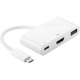 MicroConnect USB-C hub razdelilnik 1x USB-C, 1x USB-A 3.0, 1x HDMI, (5000117596) Cene