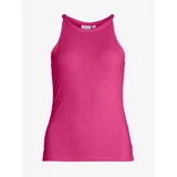 Vila Dark pink womens basic tank top Athalia - Ladies