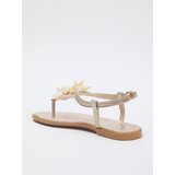 Trendyol Ženske sandale TAKSS25SD00008, Zlatne boje | Eponuda.com