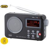 Trevi prenosni radio DAB 7F80, črn Cene