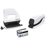 Esselte Leitz baterijski spenjač wow, do 10 listov, bel 55661001 | Shoptok.si