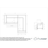 Miuform Svijetlo siva sklopiva/s prostorom za odlaganje kutna garnitura (s desnim kutom/u obliku slova L) Classy Sophie – | shoptok.hr