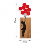 Wallity Zidna dekoracija Banksy 17, 70x62cm | Eponuda.ba