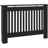  Pokrivač radijatora 2 pcs Crna 112 x 19 x 81,5 cm | shoptok.hr