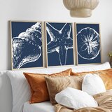 WALLXPERT huhu238 - 50 x 35 Multicolor Decorative Framed MDF Painting (3 Pieces) | ePonuda.com