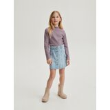 Reserved - Prugasta majica dugih rukava - boja orhideje | shoptok.hr