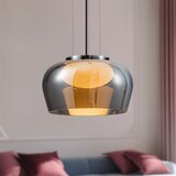  visilica na sajli insieme 1xGX53/10W/230V, prečnik 35 cm, zadimljena crna | Eponuda.com