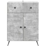 Kreveta Betonska siva 66 x 34,5 x 90 cm Konstruirano drvo | shoptok.hr