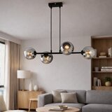  Brilagi - Visilica na sajli 4xE27/60W/230V crna/dimljeno-siva | Eponuda.com