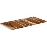 vidaXL Ploča za stol 120 x 60 x (2 5 - 2 7) cm od masivnog drva šišama | shoptok.hr