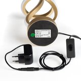  ONLI - LED stona lampa KIRA LED/12W/230V 4000K 38,5 cm zlatna | Eponuda.com