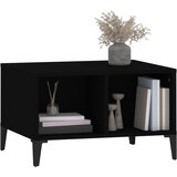  Stolić za kavu crni 60x50x36,5 cm od konstruiranog drva | shoptok.hr