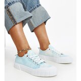 Gemre Blue fabric sneakers Jerina Cene