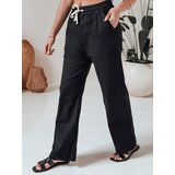 DStreet Spodnie damskie casualowe wide leg BOHO DAY czarne | Shoptok.si