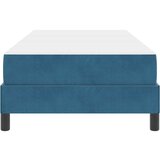 Box Postelja z vzmetnico z vzmetnico Temno modra 80 x 220 cm blago, (5000124018) | Shoptok.si