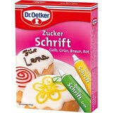 Dr. Oetker Sladkorno pisalo - 4 barve u