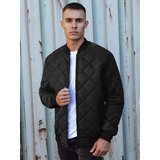 DStreet Men's quilted bomber jacket black TX4847 | shoptok.hr