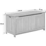 Gardenson Zaboj Za Blazine Tom, Masivno | Shoptok.si