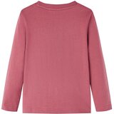  Dječja majica dugih rukava tamnocrvena 128 | Eponuda.com