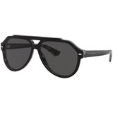 Dolce & Gabbana DG4452 340387 ONE SIZE (60) Črna/Siva Cene