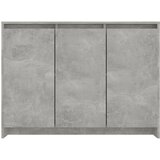  Komoda siva boja betona 102x33x75 cm od konstruiranog drva | shoptok.hr