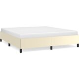  Okvir za krevet bez madraca krem 160x200 cm od umjetne kože | shoptok.hr