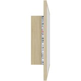  LED kupaonsko ogledalo boja hrasta sonome 60x8,5x37 cm akrilno | shoptok.hr