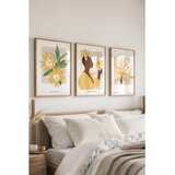 WALLXPERT Ç-300623 - 3040 set dekorativnih slika u više boja (3 komada) | Eponuda.com