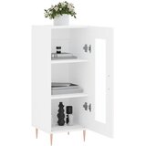  Komoda bijela 34,5 x 34 x 90 cm od konstruiranog drva | shoptok.hr
