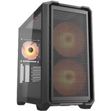Cougar mx600 Mini RGB PC Case, Mini Tower, Black ( CGR-5GC9B-RGB ) | ePonuda.com