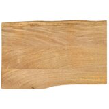 vidaXL Mizna plošča 60x40x3,8 cm naraven rob trden mangov les | Shoptok.si
