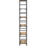  Polica Umjetnički hrast 50 x 33 x 188 5 cm Konstruirano drvo | shoptok.hr