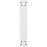  Noge za barski stol Bijele 2 kom 50 x (110-111) cm Čelične | shoptok.hr