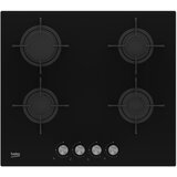 Beko Plinski kuhalnik hilg64220s črn 4 gorilniki, (5000550996) | Shoptok.si