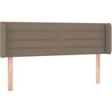  Vzglavje z ušesi taupe 147x16x78/88 cm blago, (20794266) | Shoptok.si