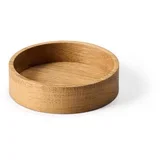 Dekorativna drvena kutija za pohranu u prirodnoj boji ø 11x3 cm Circle S –