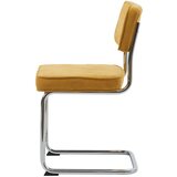 Unique Furniture Rumen jedilni stol iz rebrastega žameta Rupert – | Shoptok.si