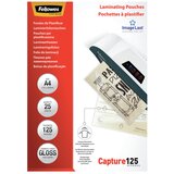 Fellowes žepki za plastificiranje A4, 125 mic (gloss), 25 kosov - 5396301 | Shoptok.si