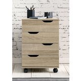 MID.YOU PREDALNIK NA KOLESCIH barve hrasta | Shoptok.si