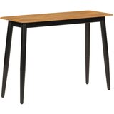 vidaXL Konzolna mizica 110x40x76 cm trden mangov les in železo Cene