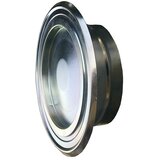 Prity Rozeta za dimovodnu cijev (Promjer: 120 mm, Pocinčano, Srebrne boje) | shoptok.hr