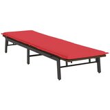  Ležaljka s jastukom, smeđa, poli ratan | Shoptok.si