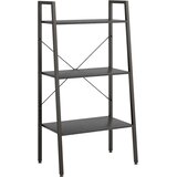  Samostojeća polica s 3 razine crna 56 x 35 x 108 cm | Eponuda.com