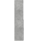  Visoka komoda siva boja betona 80 x 42,5 x 185 cm drvena | shoptok.hr