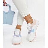 Gemre White and pink sneakers on a thicker sole Rafida | ePonuda.com
